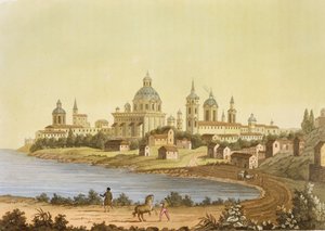 ジュアンフェラーリオ著「ルコスチュームアンシアンエモデルヌ」のボリュームII、プレート33、ジョージア州ガイアナ、c.1820s-30sで公開 作： Paolo Fumagalli